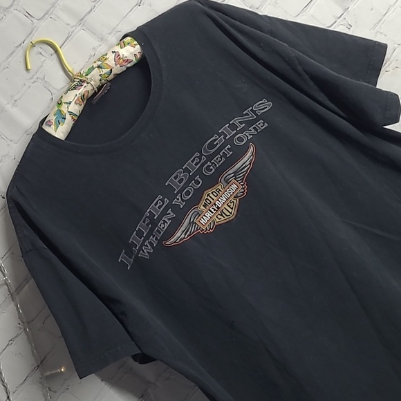 Harley-Davidson Louisville Kentucky Bluegrass Double Sided Graphic Tee Mens 2XL - Picture 11 of 17